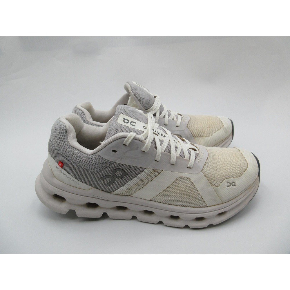 On Cloudrunner Shoes Womens Size 7.5 White CloudTec Running Sneakers 46.99015